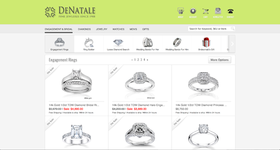 DeNatale Jewelers Application